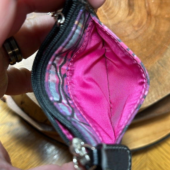 COACH Tartan Card holder/Keychain - Picture 9 of 10